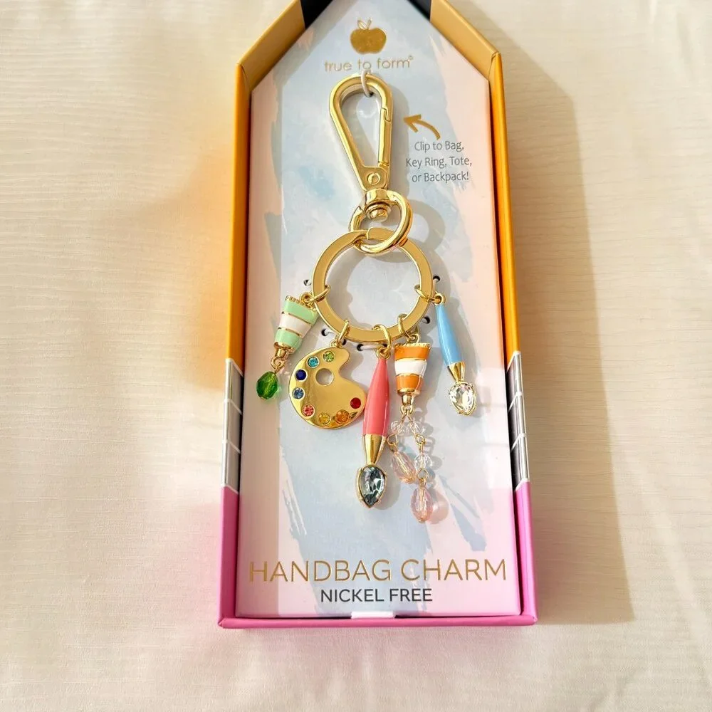 True to Form Artist & Painter Key Chain / Bag Charm